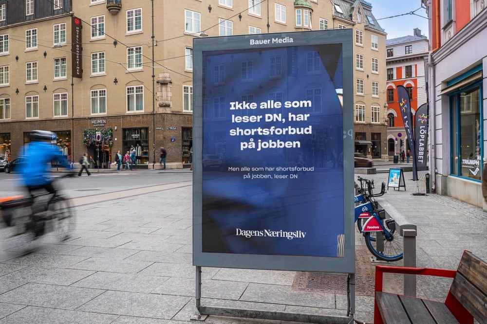 Adshel Stortinget DN2