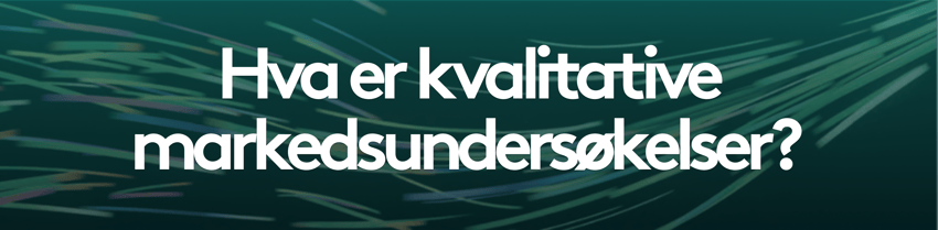 Kvaliative undersøkelser