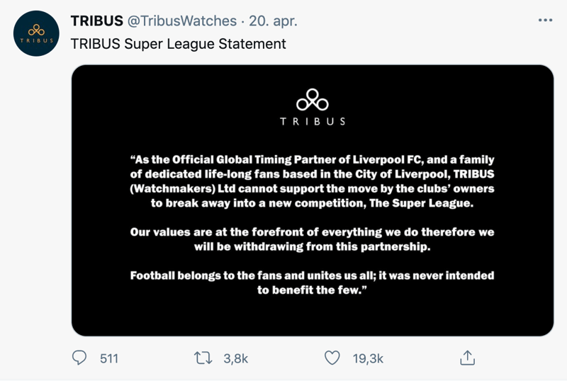 Tribus quote