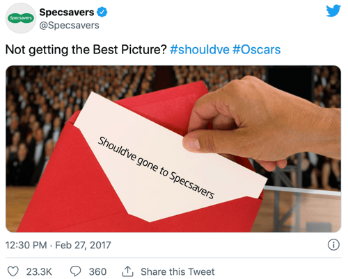specsavers campaign