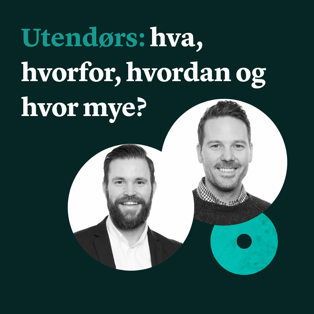 utendørs reklame frokostmøte