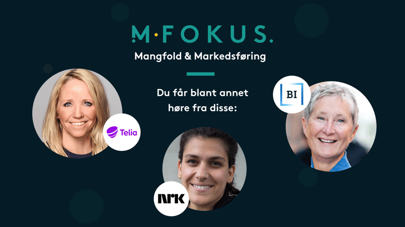mfokus mangfold og markedsføring